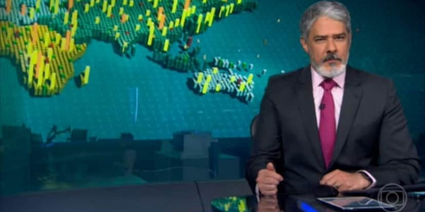 William Bonner falou sobre benefício do Bolsa Família (Foto: Reprodução/TV Globo) William Bonner falou sobre benefício do Bolsa Família (Foto: Reprodução/TV Globo)