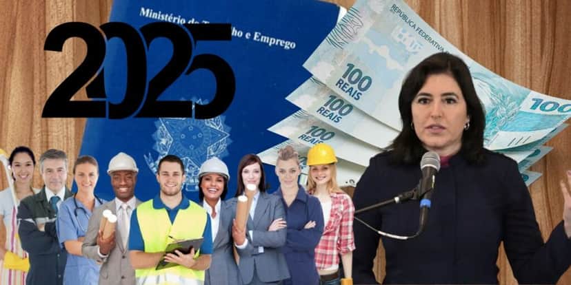 Salário mínimo 2025 (Reprodução/Montagem TV foco) Salário mínimo 2025 (Reprodução/Montagem TV foco)