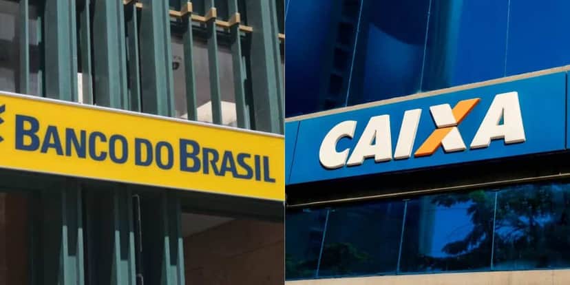 Banco do Brasil / Caixa - Montagem TVFOCO Banco do Brasil / Caixa - Montagem TVFOCO