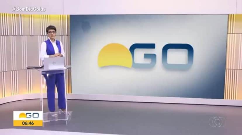 Âncora Suelen Reis, no BDGO, da Globo (Foto Reprodução/ Globoplay) Âncora Suelen Reis, no BDGO, da Globo (Foto Reprodução/ Globoplay)