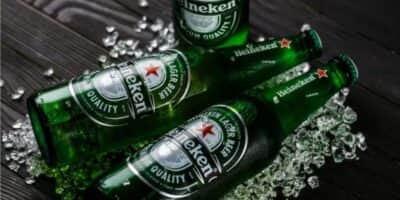 O anúncio oficial da Heineken ao confirmar fim de serviço - Foto Internet O anúncio oficial da Heineken ao confirmar fim de serviço - Foto Internet