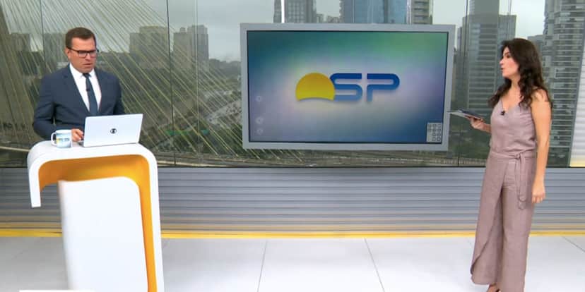 Sabina Simonato e Rodrigo Bocardi no Bom Dia São Paulo (Foto: Reprodução / Globo) Sabina Simonato e Rodrigo Bocardi no Bom Dia São Paulo (Foto: Reprodução / Globo)