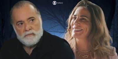 Antônio e Irene em Terra e Paixão (Foto: Reprodução / Globo / Montagem TV Foco) Antônio e Irene em Terra e Paixão (Foto: Reprodução / Globo / Montagem TV Foco)