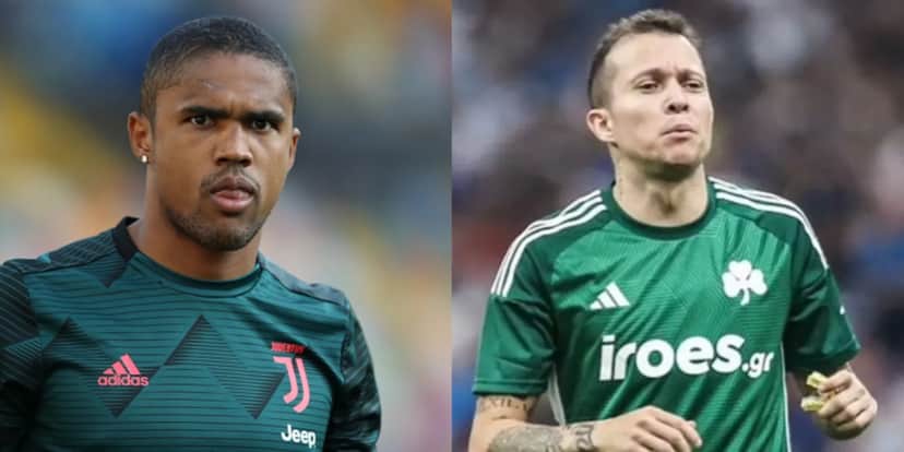 Douglas Costa e Bernard - (Foto: Reprodução / Internet) Douglas Costa e Bernard - (Foto: Reprodução / Internet)
