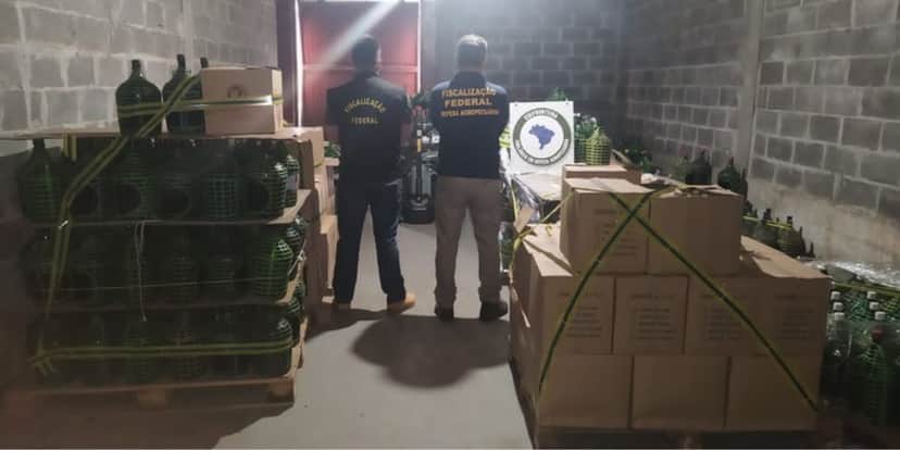 A apreensão de 41 mil litros de vinho adulterados (Reprodução: Internet) A apreensão de 41 mil litros de vinho adulterados (Reprodução: Internet)