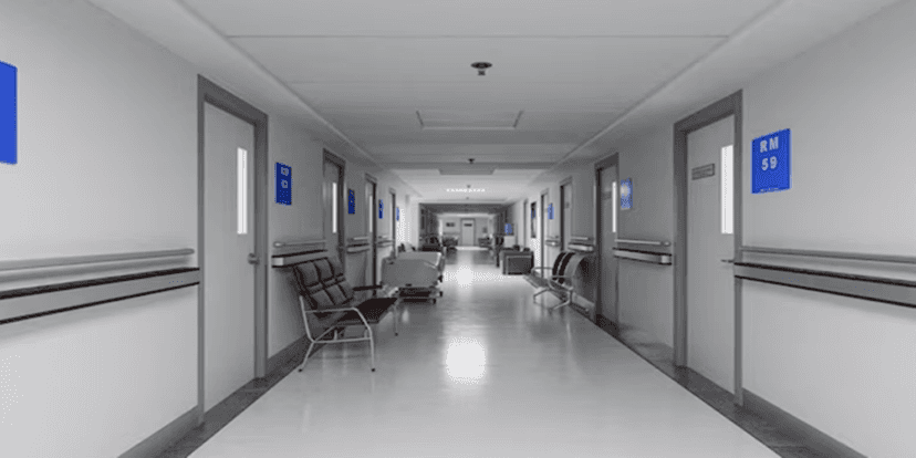 Hospital gigantesco teve fim decadente após falência ser decretada (Foto: Reprodução Internet) Hospital gigantesco teve fim decadente após falência ser decretada (Foto: Reprodução Internet)