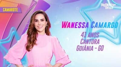 Wanessa Camargo é participante do BBB 24 no grupo Camarote (Foto: Reprodução / Globo) Wanessa Camargo é participante do BBB 24 no grupo Camarote (Foto: Reprodução / Globo)