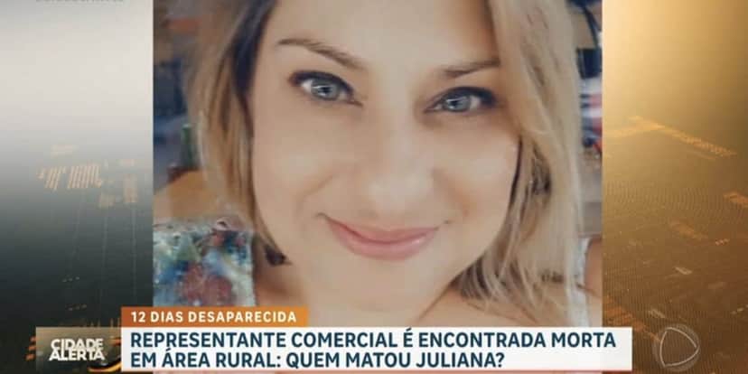 Juliana Macedo, vítima de 44 anos (Reprodução/Record) Juliana Macedo, vítima de 44 anos (Reprodução/Record)