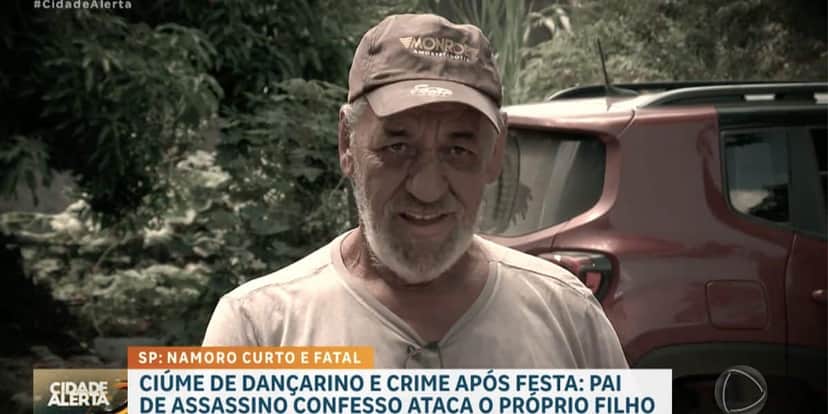 Pai do assassino (Reprodução/Record) Pai do assassino (Reprodução/Record)