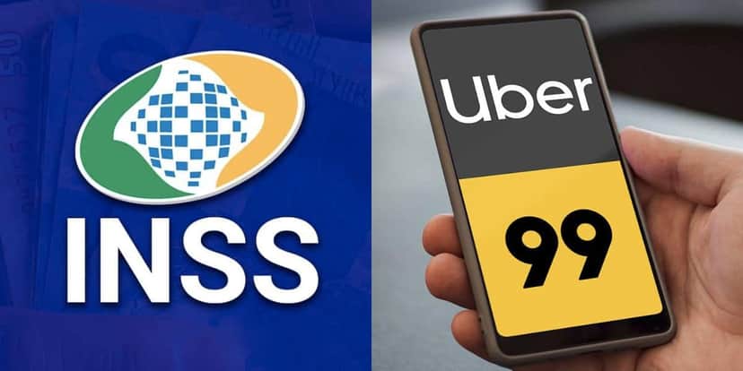 Vitórias do INSS chegam aos motoristas da Uber/99 (Reprodução/Montagem TV Foco) Vitórias do INSS chegam aos motoristas da Uber/99 (Reprodução/Montagem TV Foco)