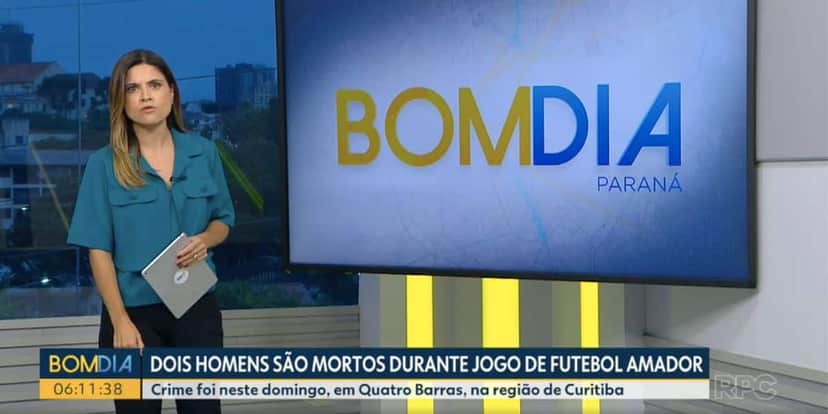 Reportagem do Bom Dia Paraná (Reprodução/Globo) Reportagem do Bom Dia Paraná (Reprodução/Globo)