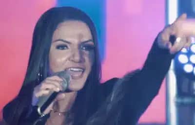 A cantora de forró Marcinha Sousa - Foto Internet A cantora de forró Marcinha Sousa - Foto Internet