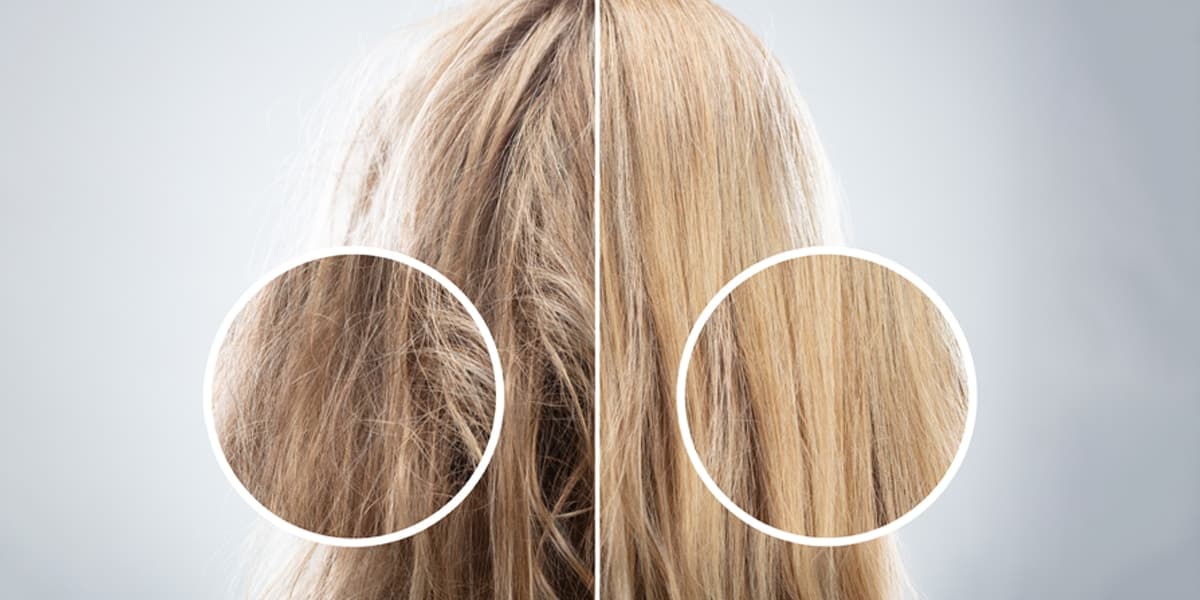 Antes e depois de um cabelo sem Frizz (Foto: Reprodução - Camile Maes) Antes e depois de um cabelo sem Frizz (Foto: Reprodução - Camile Maes)