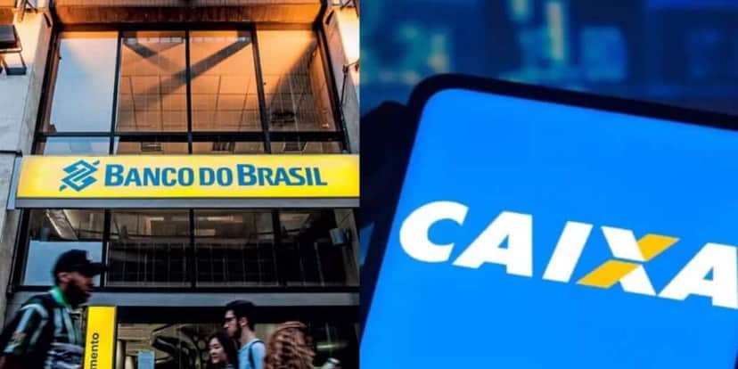 Banco do Brasil / Caixa - Montagem TVFOCO Banco do Brasil / Caixa - Montagem TVFOCO
