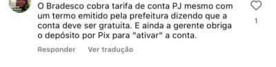 Comentários na publicação do Banco Central - Foto Instagram Comentários na publicação do Banco Central - Foto Instagram