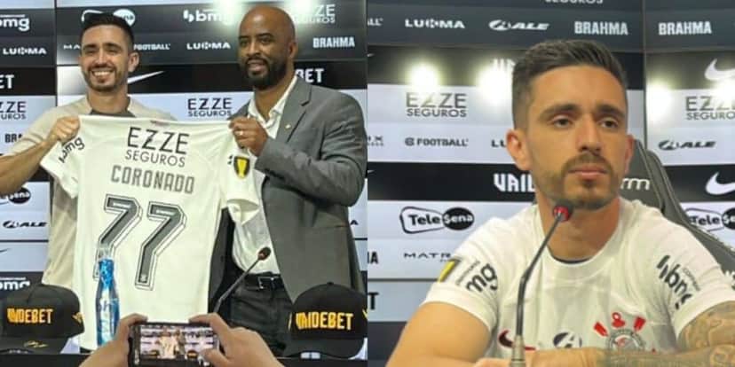 Jogador pode continuar com Augusto Melo (Foto - Montagem TV Foco) Jogador pode continuar com Augusto Melo (Foto - Montagem TV Foco)