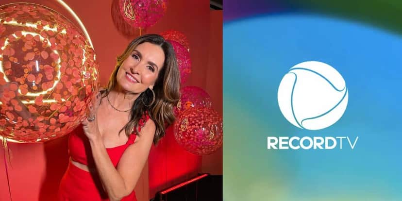 Logo da Record e Fátima Bernardes (Fotos: Reproduções / Instagram / Internet) Logo da Record e Fátima Bernardes (Fotos: Reproduções / Instagram / Internet)
