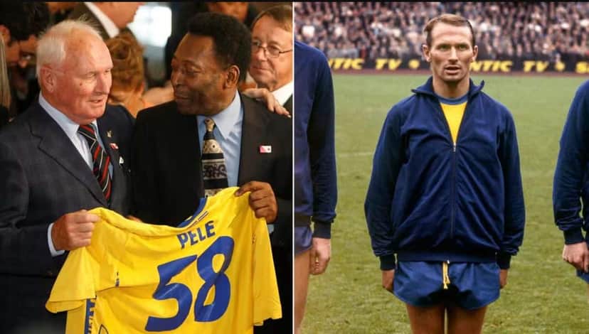 Kurt Hamrin e Pelé - Foto Reprodução Internet Kurt Hamrin e Pelé - Foto Reprodução Internet