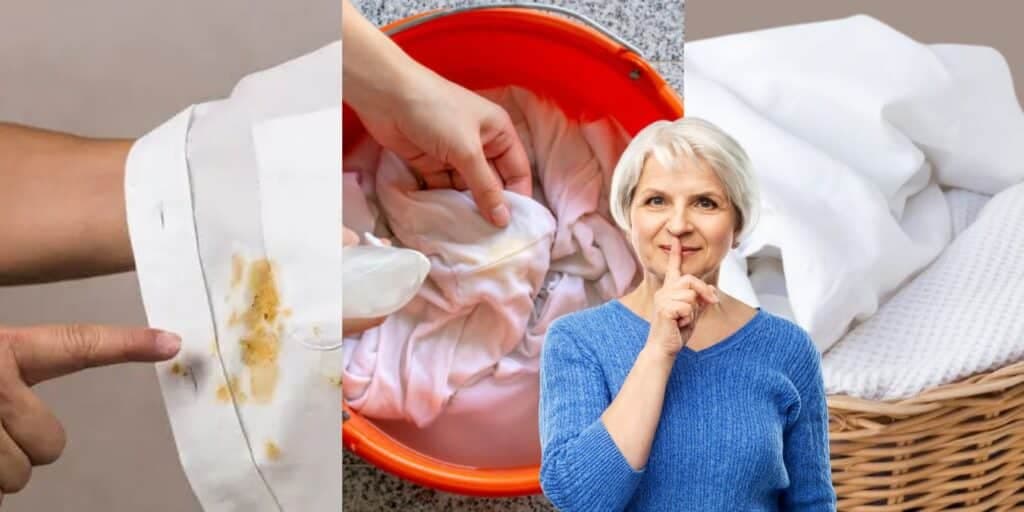 Sem manchas e como nova: Misturinha secreta da vovó com 3 ingredientes clareia qualquer roupa em 20 minutos