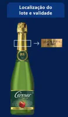 Sidra Cereser sabor maça - Foto Internet Sidra Cereser sabor maça - Foto Internet