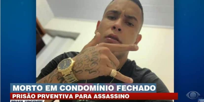 Matheus é um dos suspeitos pela morte do garoto de 15 anos (Reprodução: Band) Matheus é um dos suspeitos pela morte do garoto de 15 anos (Reprodução: Band)
