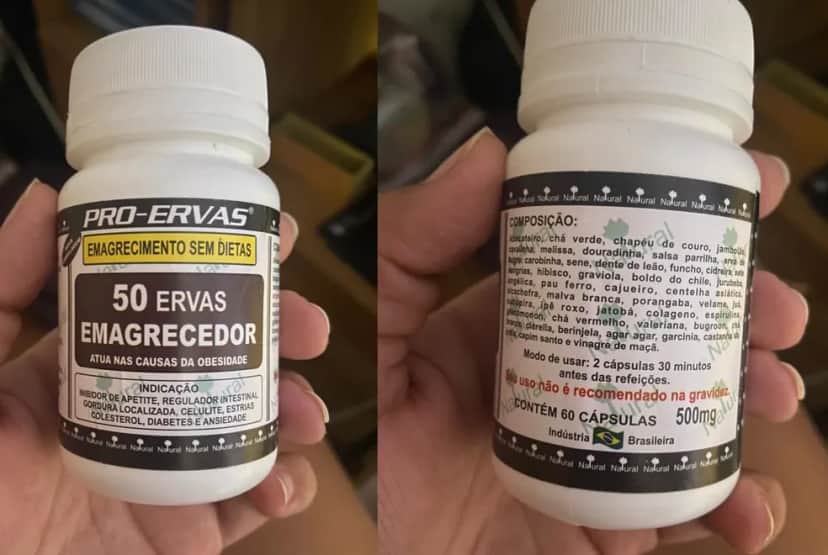 Um dos chás emagrecedores proibidos pela Anvisa (Foto: Reprodução/ Internet) Um dos chás emagrecedores proibidos pela Anvisa (Foto: Reprodução/ Internet)
