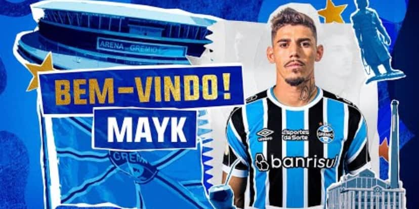 Grêmio contrata Mayk, ex-Guarani (Foto: Divulgação) Grêmio contrata Mayk, ex-Guarani (Foto: Divulgação)