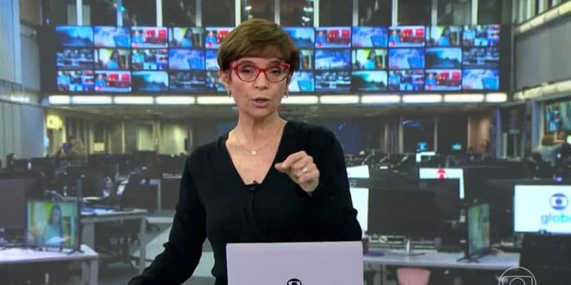 Renata Lo Prete comanda todas as noites o Jornal da Globo (Reprodução: Globo) Renata Lo Prete comanda todas as noites o Jornal da Globo (Reprodução: Globo)