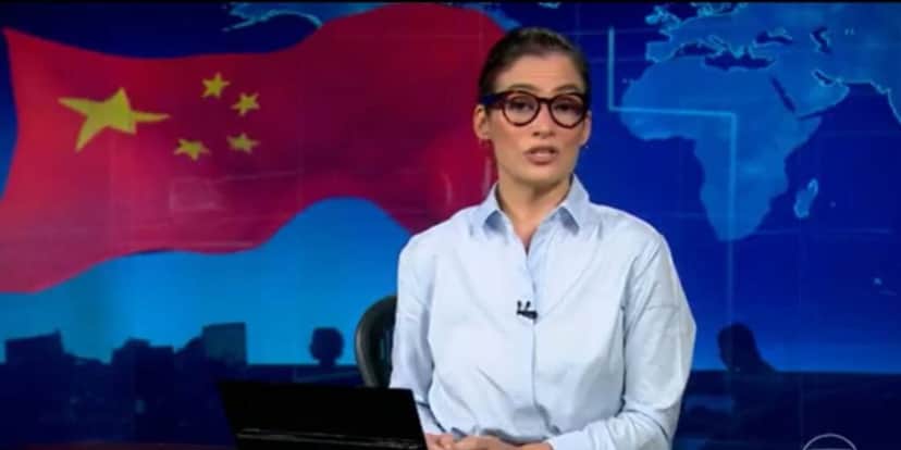Renata Vasconcellos comentou sobre a falência da Evergrande (Reprodução: Globo) Renata Vasconcellos comentou sobre a falência da Evergrande (Reprodução: Globo)