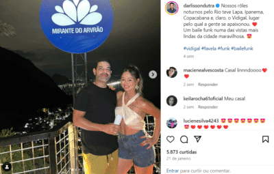 Darlisson Dutra e Marcela Munhoz - Foto Internet Darlisson Dutra e Marcela Munhoz - Foto Internet