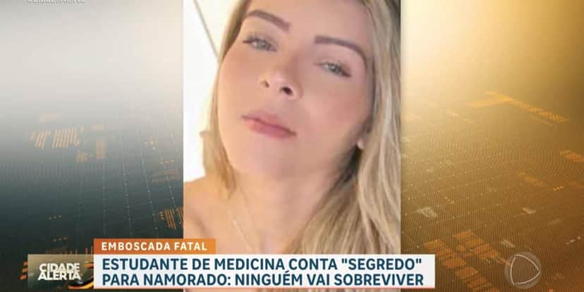 Reportagem do Cidade Alerta, vítima Gabriela de 20 anos (Reprodução/Record) Reportagem do Cidade Alerta, vítima Gabriela de 20 anos (Reprodução/Record)