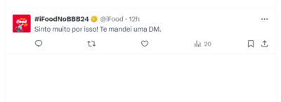 Comunicado do Ifood - Foto: App X Comunicado do Ifood - Foto: App X