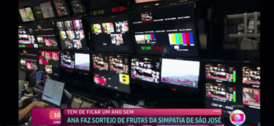 Ana Hickmann e Volpato surgem no meio da Globo e Ana Maria tem sinal cortado às pressas: - Foto Globo Ana Hickmann e Volpato surgem no meio da Globo e Ana Maria tem sinal cortado às pressas: - Foto Globo