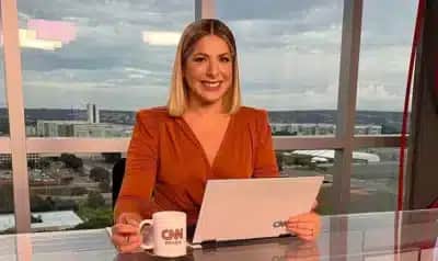 Daniela Lima na CNN - Foto Internet Daniela Lima na CNN - Foto Internet