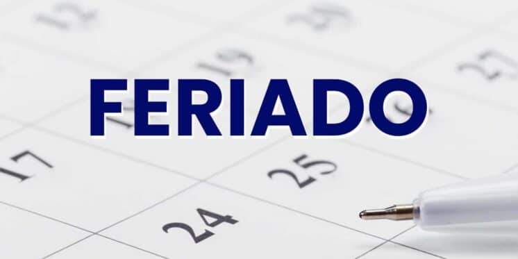 Calendário de feriados (Foto: Reprodução/ Internet) Calendário de feriados (Foto: Reprodução/ Internet)