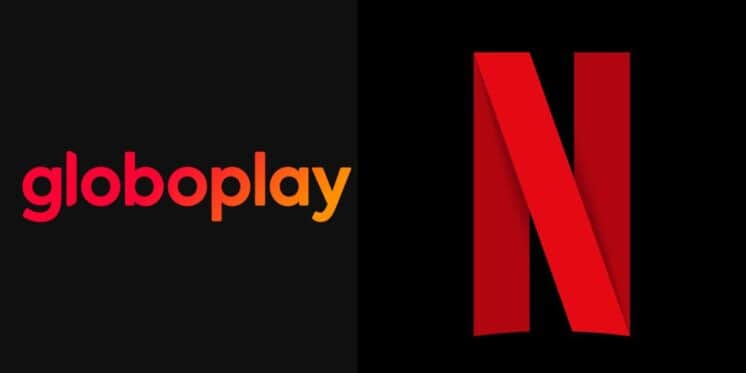 Globoplay e Netflix (Reprodução - Internet) Globoplay e Netflix (Reprodução - Internet)