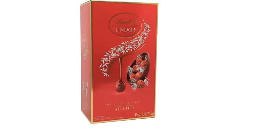 Lindt Lindor ao Leite (Foto: Reprodução / Internet) Lindt Lindor ao Leite (Foto: Reprodução / Internet)