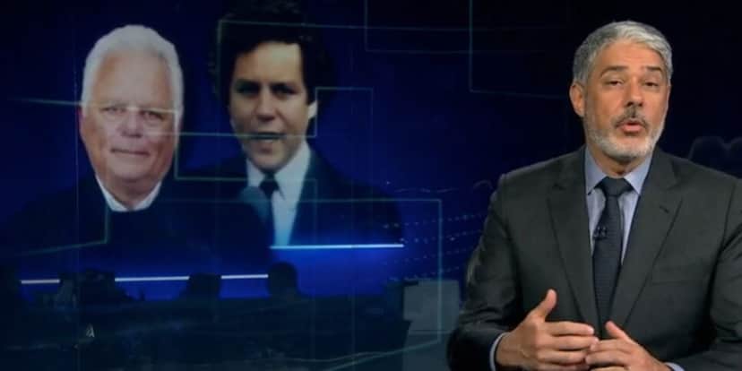 William Bonner no Jornal Nacional (Foto: Reprodução / Globo) William Bonner no Jornal Nacional (Foto: Reprodução / Globo)