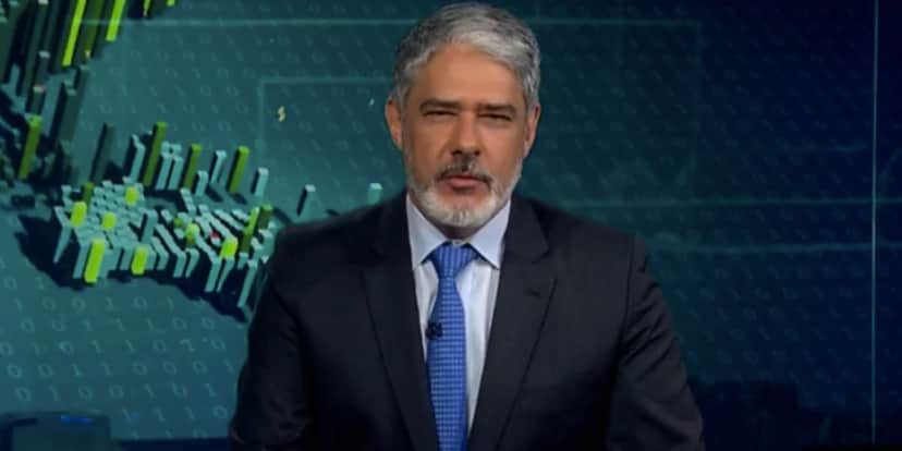 Audiência - William Bonner no Jornal Nacional (Foto: Reprodução / Globo) Audiência - William Bonner no Jornal Nacional (Foto: Reprodução / Globo)