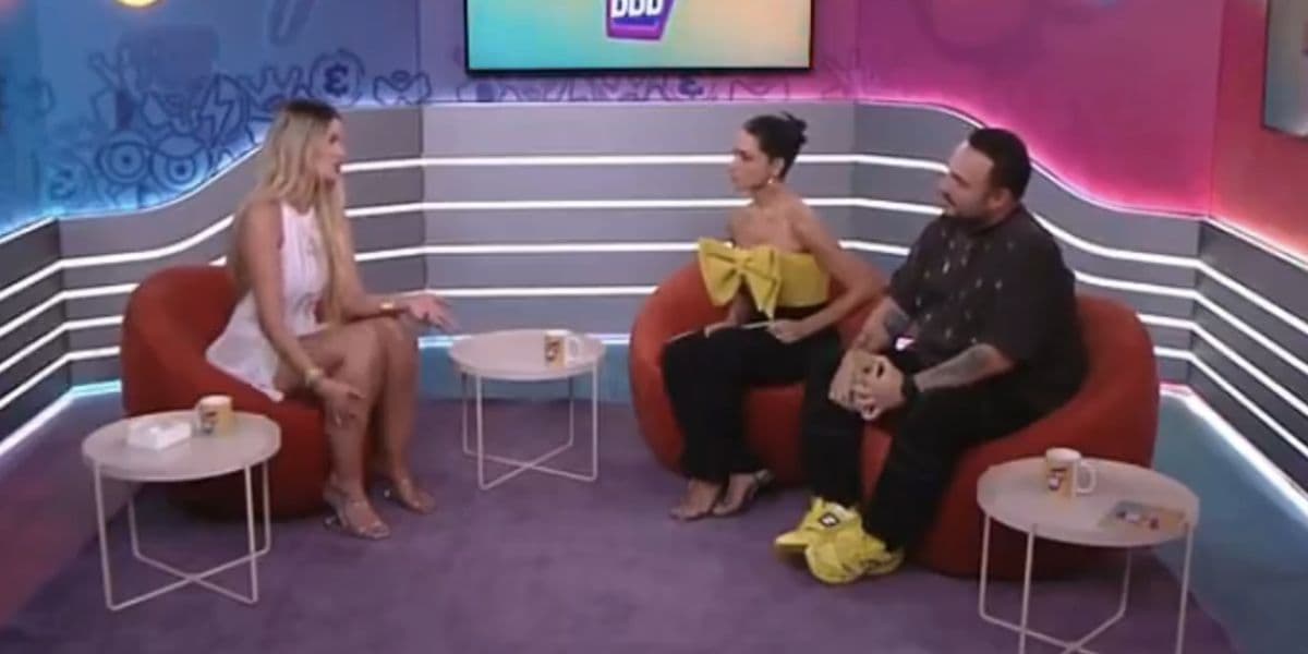 Yasmin Brunet, Thais Fersoza e Ed Gama no Bate-Papo BBB (Foto: Reprodução / Globo) Yasmin Brunet, Thais Fersoza e Ed Gama no Bate-Papo BBB (Foto: Reprodução / Globo)