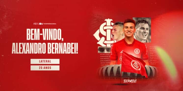 Bernabei é craque do Internacional (Foto: Divulgação) Bernabei é craque do Internacional (Foto: Divulgação)