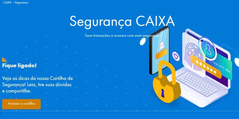 5 alertas da Caixa sobre a proteção da conta (Reprodução: Internet) 5 alertas da Caixa sobre a proteção da conta (Reprodução: Internet)
