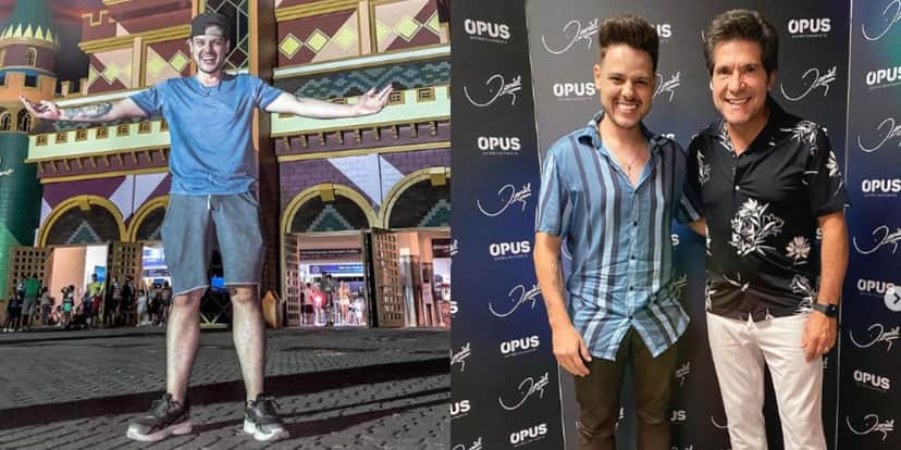 O cantor está com 30 anos de idade (Reprodução: Instagram) O cantor está com 30 anos de idade (Reprodução: Instagram)