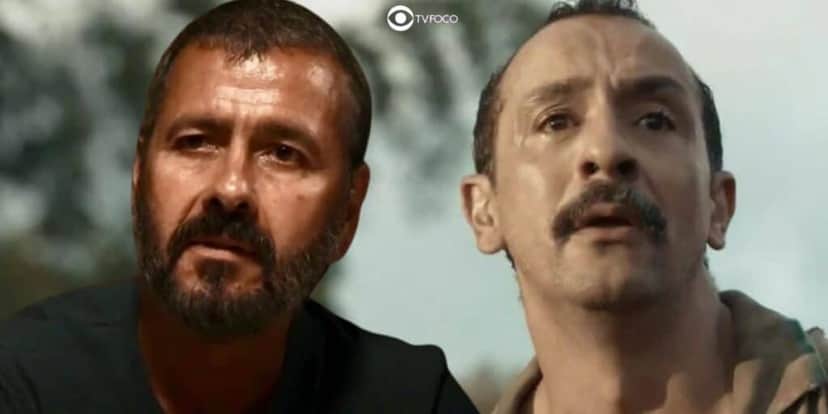José Inocêncio e Tião em Renascer (Foto: Reprodução / Globo / Montagem TV Foco) José Inocêncio e Tião em Renascer (Foto: Reprodução / Globo / Montagem TV Foco)