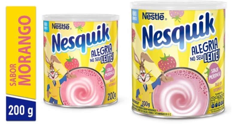 Nesquik está com estratégia de marketing (Foto: Reprodução / Google Shopping) Nesquik está com estratégia de marketing (Foto: Reprodução / Google Shopping)