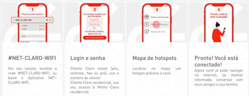 Passo a Passo para acessar internet da Claro para quem é cliente (Foto: Reprodução / Techtudo) Passo a Passo para acessar internet da Claro para quem é cliente (Foto: Reprodução / Techtudo)