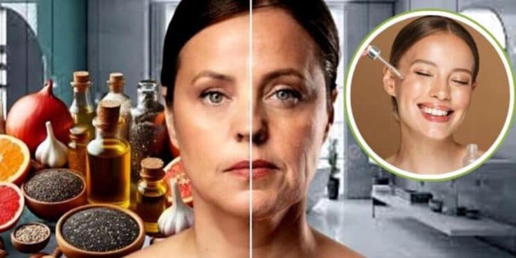Idosas 60+ vão dar fim à flacidez no rosto: Óleo milagroso com apenas 3 ingredientes suga até as rugas