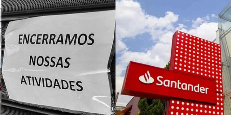Um banco deu adeus o Santander acabou ocupando o seu lugar histórico (Reprodução: Montagem TV Foco) Um banco deu adeus o Santander acabou ocupando o seu lugar histórico (Reprodução: Montagem TV Foco)