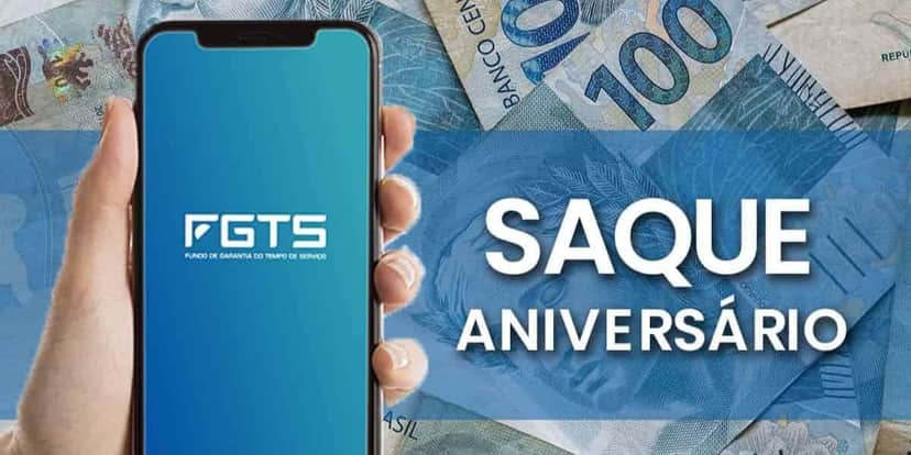 Saque-Aniversário pode ser recebido no mês em que o trabalhador completa mais um ano de vida (Reprodução: Internet) Saque-Aniversário pode ser recebido no mês em que o trabalhador completa mais um ano de vida (Reprodução: Internet)