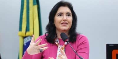 Simone Tebet comentou sobre a maior vitória do INSS (Reprodução: Internet) Simone Tebet comentou sobre a maior vitória do INSS (Reprodução: Internet)